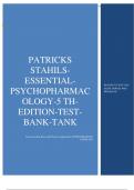 Patricks TB_Stahls_Essential_Psychopharmacology_5th_Edition_Test_Bank_Tank.pdf
