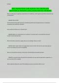 D052 NAVIGATING CARE ACROSS THE CONTINUUM QUESTIONS & ANSWERS &lpar;2023&sol;2024&rpar;&lpar;VERIFIED ANSWERS&rpar;