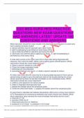 2023 MED-SURG HESI PRACTICE QUESTIONS NEW EXAM QUESTIONS AND ANSWERS LATEST UPDATE 100 QUESTIONS AND ANSWERS