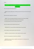 TFM 13 QUESTIONS & ANSWERS &lpar;2023&sol;2024&rpar;&lpar;VERIFIED ANSWERS&rpar;