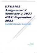 ENG3702 Assignment 2 Semester 2 2023 -DUE September 2023