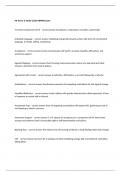 MI Terms & Study Guide NBHWC Exam questions and 100&percnt; correct answers
