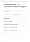 Derivative Classification STEPP &vert; 59 Question with 100 &percnt; correct answers &vert; Verified