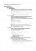 Class notes General Biology 1 &lpar;GenBio115&rpar; 