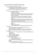 Class notes General Microbiology (GenMicrobio390) 