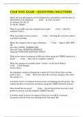 C268 WGU EXAM &ndash; QUESTIONS&sol;SOLUTIONS