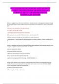 NGN NCLEX &sol;NCLEX NGN RN ACTUAL EXAM LATEST 2023 TEST BANK QUESTIONS AND CORRECT DETAILED ANSWERS WITH RATIONALES AGRADE