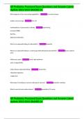 ATI Pediatrics Proctored Exam Questions and Answers Latest Update 2023&sol;2024 GRADED A&plus;
