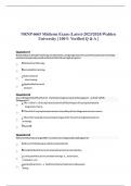 NRNP 6665 Midterm Exam (Latest-2023/2024)Walden University | 100% Verified Q & A |