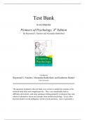 &lbrack;Pioneers of Psychology&comma;Fancher&comma;4e&rsqb; 2023-2024 Test Bank&colon; Your Study Companion
