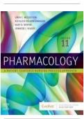 Test Bank Pharmacology A Patient-Centered Nursing Process Approach, 11th Edition By Linda E. McCuistion (Complete Guide Chapters 1-58)