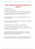 Quiz 1 Premiere Pro questions with correct answers