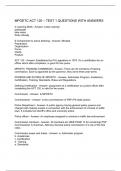 MPOETC ACT 120 &ndash; TEST 1 QUESTIONS WITH ANSWERS