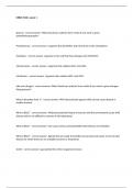 MIBO 3510 L exam 1 2023 with 100&percnt;    correct answers