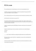 PCOA exam questions 2023 with correct solutions