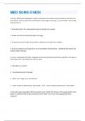 MED SURG HESI Bundled exams with complete solution