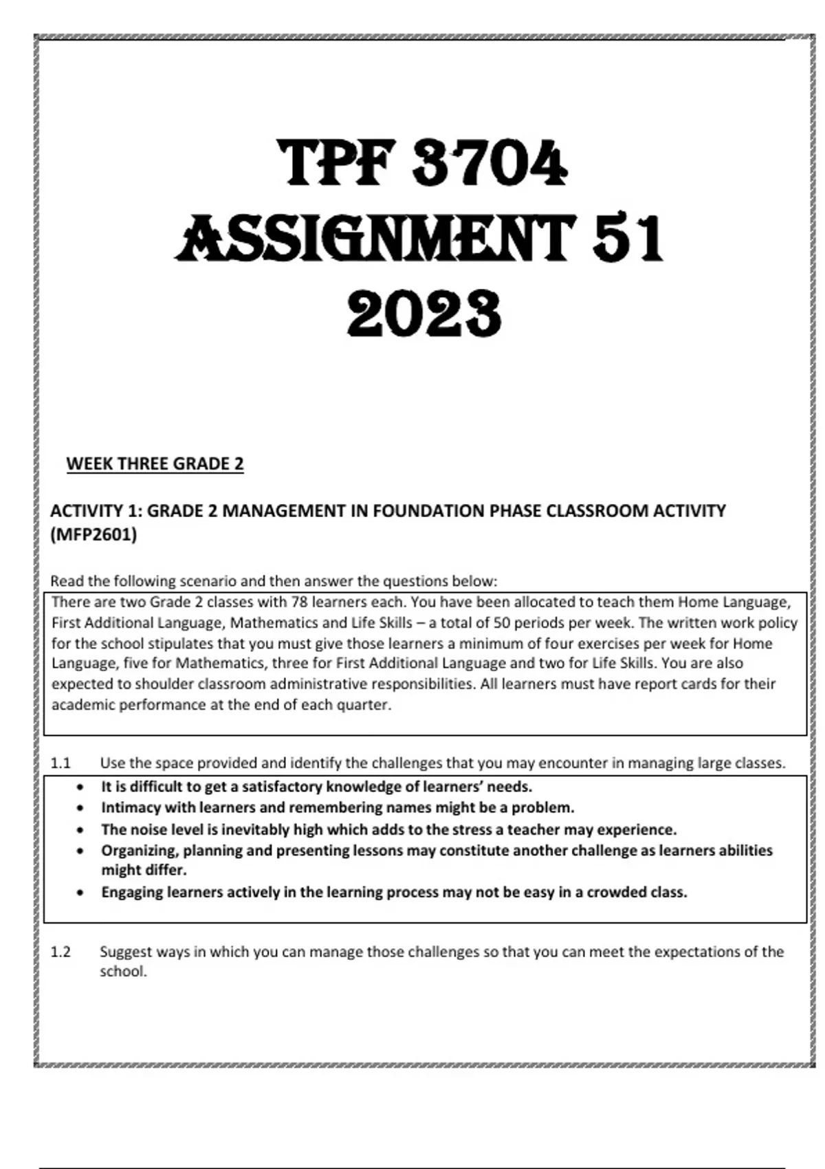 tpf3704 assignment 50 answers 2022