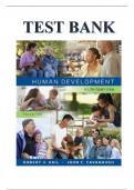 TEST BANK FOR HUMAN DEVELOPMENT A LIFE SPAN VIEW 7TH EDITION BY KAIL.pdf