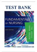 Test Bank For Fundamentals Of Nursing 9th Edition Potter.