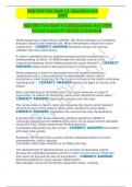   HESI EXIT Test Bank V1&sol;302Questions And 100&percnt; Correct Answer&sol;A GRADE Guaranteed