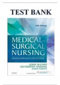 Test Bank for Medical Surgical Nursing 10th Edition by Lewis