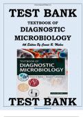 TEST BANK FOR TEXTBOOK OF DIAGNOSTIC MICROBIOLOGY 6TH EDITION BY CONNIE