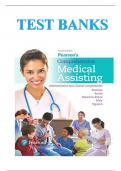 Test Bank For Pearson Comprehensive Medical Assisting Administrative And Clinical Compet.