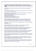 Nursing PT 527 Exam latest  Compilation Bundle for 2024&period;