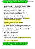 Advanced Med Surg Exit Hesi 2023 Exam Question &Answers 100&percnt; Verified&comma;Satisfaction Scored A&plus;