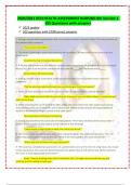 2020&sol;2021 HESI HEALTH ASSESSMENT NURSING RN Version 1 105 Questions with answers