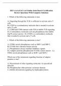 2023 AAAAI&sol;ACAAI Online Joint Board Certification Review Questions With Complete Solutions
