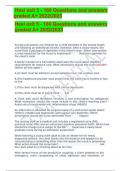 Hesi exit 5 - 160 Questions and answers graded A&plus; 2022&sol;2023
