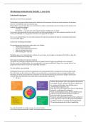 Summary-Marketingcommunicatie bach 2