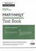 2018 October 10 PSAT QAS Test Book
