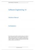 Master Your Classes in 2024 with &lbrack;Software Engineering&comma; Sommerville&comma;10e&rsqb; Solutions Manual