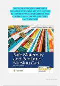 TEST BANK FOR SAFE MATERNITY & PEDIATRIC NURSING CARE 2ND EDITION BY LINNARD-PALMER QUESTIONS AND CORRECT ANSWERS ALL CHAPTERS AVAILABLE 2023