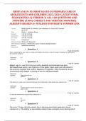 NRNP 6541N-10&sol;NRNP 6541N-10 PRIMARY CARE OF  ADOLESCENTS AND CHILDREN 2023&sol;2024 LATEST FINAL EXAM &lpar;WEEK 11&rpar; VERSION 3&vert; ALL 100 QUESTIONS AND  ANSWERS &lpar;100&percnt; CORRECT AND VERIFIED ANSWERS&rpar;  ALREADY GRADED A&plus; WALDEN UNIVERSITY SUMMER QTR