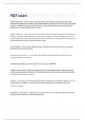 RBT exam 2023 with 100&percnt; correct answers