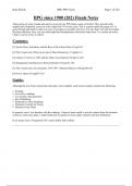 BPG - British Politics and Government since 1900 Finals Revision Notes (PPE Oxford)