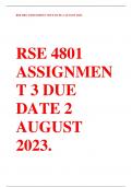  RSE 4801 ASSIGNMENT 3 DUE DATE 2 AUGUST 2023.