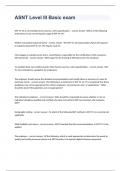 ASNT BASIC - Cert&sol;snt&sol;cp exam 2023 with 100&percnt; correct answers