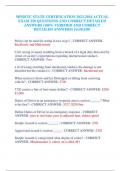 MPOETC STATE CERTIFICATION 2023-2024 ACTUAL EXAM 250 QUESTIONS AND CORRECT DETAILED ANSWERS &lpar;100&percnt; VERIFIED AND CORRECT DETAILED ANSWERS&rpar; &vert;AGRADE