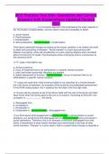 NCE Practice Test 200&plus; Questions and Correct Answers with Explanations Updated Version 2023