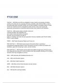 FTCE ESE QUESTIONS & ANSWERS 2023 &lpar; A&plus; GRADED 100&percnt; VERIFIED&rpar;