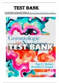 Test bank for Gerontologic Nursing 6th Edition by Sue E. Meiner and Jennifer J. Yeager
