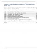 Test Bank for Understanding Nursing Research, 7th Edition, Susan Grove, Jennifer Gray