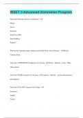 WSET 3 Advanced Sommelier Program &vert; 720 Questions with 100&percnt; Correct Answers &vert; Updated & Verified &vert; 2023 &vert; 113 Pages