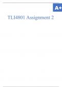 TLI4801 Assignment 2.