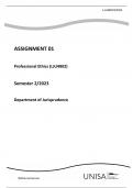 LJU4802 ASSIGNMENT 01 2023 SEMESTER 2 QUALITY ANSWERS  WITH FOOTNOTES 