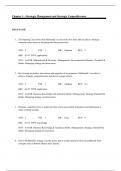 Revolutionize Your Studying with the &lbrack;Strategic Management Concepts Competitiveness and Globalization&comma;Hitt&comma;9e&rsqb; 2023-2024 Test Bank